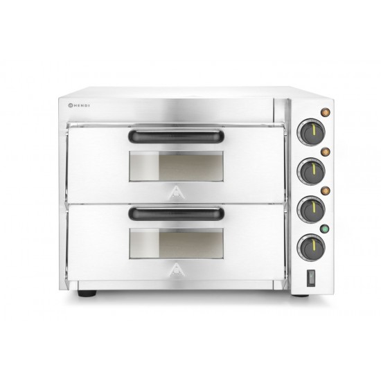 Двукамерна фурна за пица 3000W HENDI 220283