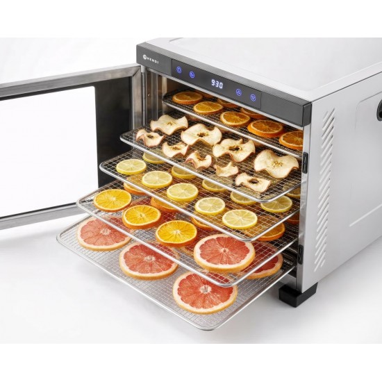 Дехидратор за храна PROFI LINE, 10 тави HENDI 229026 – снимка 4