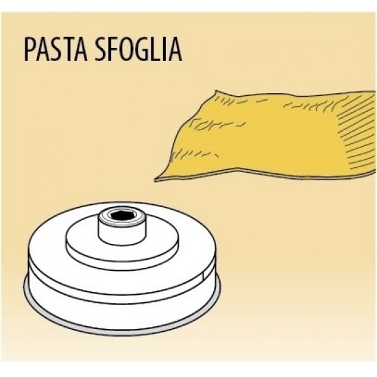 Приставка за машина за паста, PASTA SFOGLIA 155 мм, ACTRMPF11