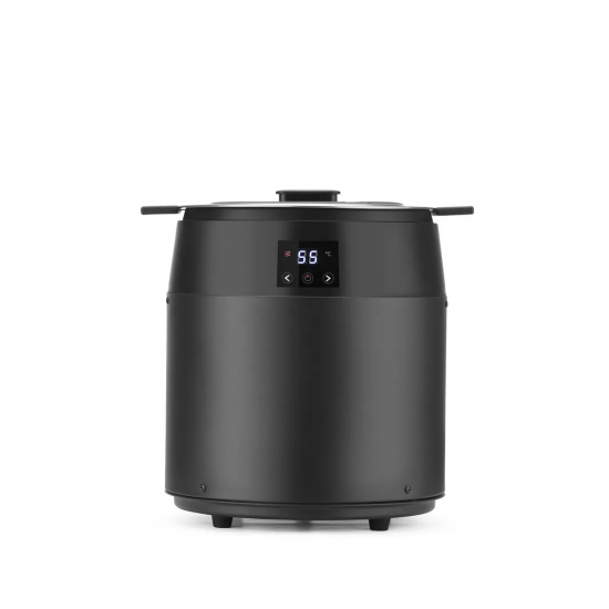 Супник със сухо нагряване, 10L, черен, HENDI 860564 Супник със сухо нагряване, 10L, черен, HENDI 860564