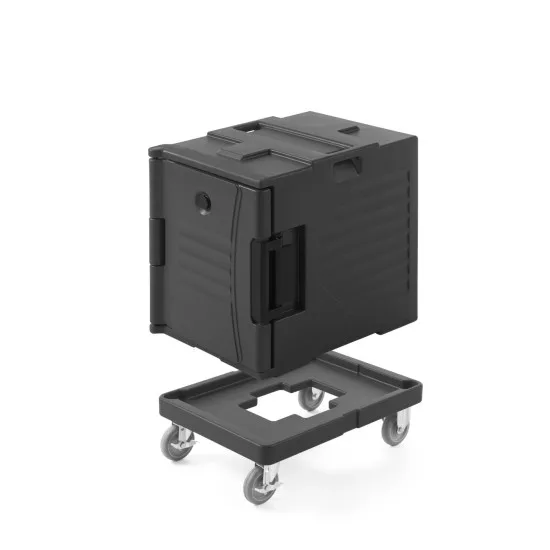 Термо кетъринг контейнер 2x GN 1/1 200, предно зареждане, HENDI 877814 - снимка 2