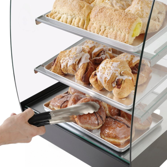 Open multi-shelf display 75L, black HENDI 233092 Open multi-shelf display 75L, black HENDI 233092 – снимка 2