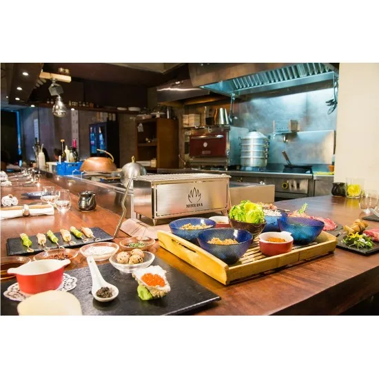 Мини барбекю Mibrasa Hibachi MH300 Plus MH 300 P - снимка 7