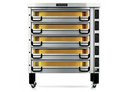 Фурна за пица до 500°C, 4 камери за 24 пици ф35 см, PizzaMaster PM 834
