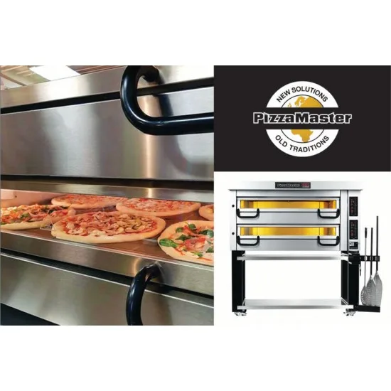 Фурна за пица до 500°C, 1 камера за 4 пици ф35 см, PizzaMaster PM 721 PM 721ED-D1:HighTemp. – снимка 2
