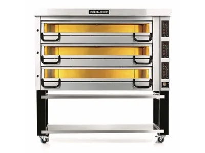 Фурна за пица до 500°C, 3 камери за 27 пици ф35 см, PizzaMaster PM 843
