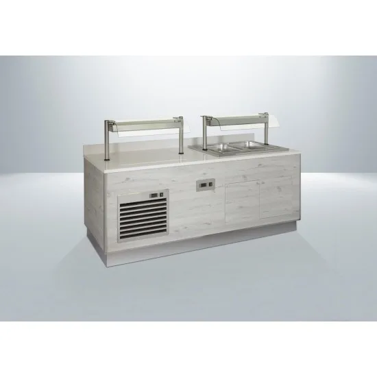 Охлаждаемо съоръжение за вграждане с гранитен плот Drop in static cooling stone Охлаждаемо съоръжение за вграждане с гранитен плот Drop in static cooling stone - снимка 3