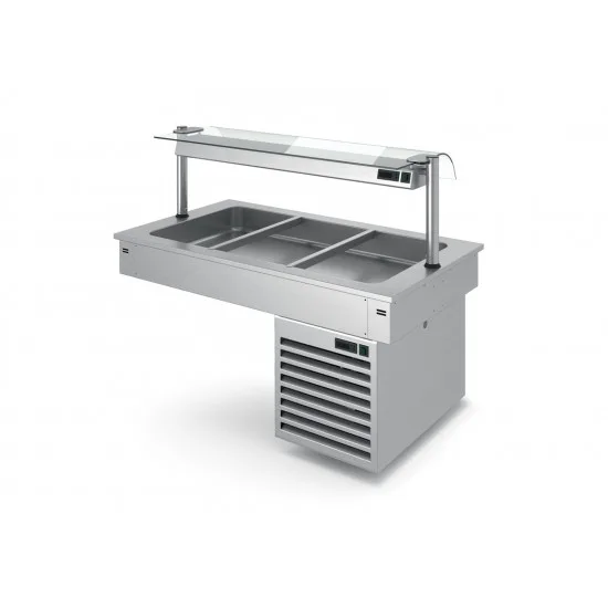 Охлаждаема вана за вграждане със статично охлаждане Drop in static cooling Охлаждаема вана за вграждане със статично охлаждане Drop in static cooling