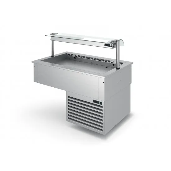 Охлаждаема вана за вграждане с вентилирано охлаждане Drop in ventilated cooling