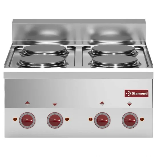Електрически котлон Diamond E60/4P6T-N, 4 плочи Ø 180 мм, 8 kW Електрически котлон Diamond E60/4P6T-N, 4 плочи Ø 180 мм, 8 kW