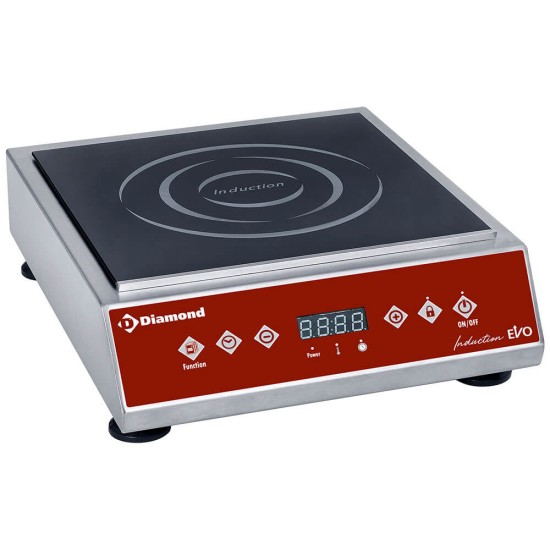 Индукционен котлон, 3.5kW, сензорни бутони IND-35/28S