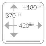 Вакуум машина, камера 370/420/180мм, TA-90/IVAC, Aura 42+ Henkelman Холандия Миниатюра 2