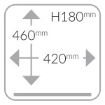 Вакуум машина, камера 460/420/180мм, TA-90B/IVAC, Aura 42XL+ Henkelman Холандия Миниатюра 2