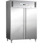 Фризер с две врати неръждаем 2/1GN Forcar GN1410BT Миниатюра 1