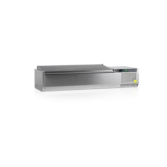 Хладилна витрина 4х1/4GN + 1х1/6GN, 1200 x 335 x 260 mm, TEFCOLD Denmark VK33-120 S/S LID Хладилна витрина 4х1/4GN + 1х1/6GN, 1200 x 335 x 260 mm, TEFCOLD Denmark VK33-120 S/S LID - снимка 2