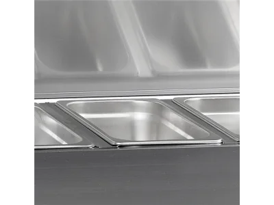 Хладилна витрина 6х1/4GN + 1х1/6GN, 1500 x 335 x 260 mm, TEFCOLD Denmark Хладилна витрина 6х1/4GN + 1х1/6GN, 1500 x 335 x 260 mm, TEFCOLD Denmark