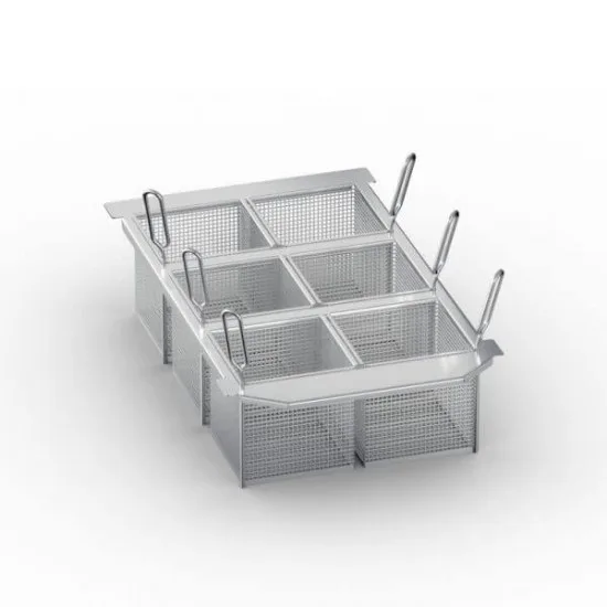 Комплект от 6 порционни кошници за iVario 2-S Rational 60.75.305 Комплект от 6 порционни кошници за iVario 2-S Rational 60.75.305