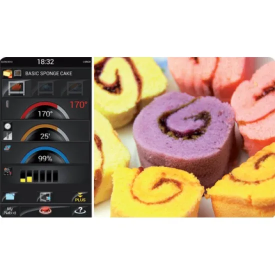 Електрически сладкарски конвектомат 5х(600х400) AROMA BOOSTED AREN054B - снимка 2