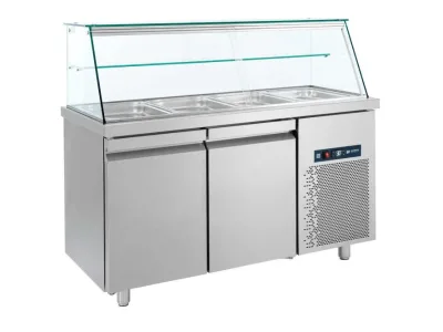 Охлаждаема витрина 4x1/1GN модел SΜGN 139, Bambas