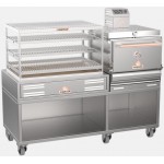 Комбинирана Барбекю-фурна и ROBATA грил на четири нива, MIBRASA BEAST DUORM100-HMB75 Миниатюра 5
