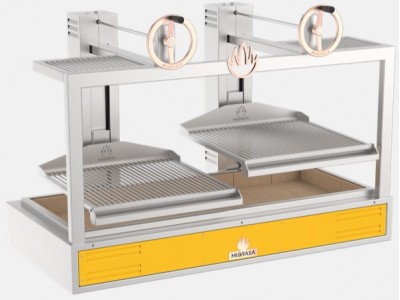 Барбекю на дървени въглища GMB160, Parrilla Mibrasa