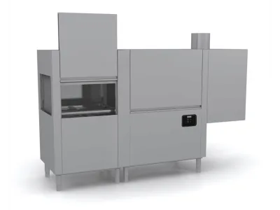 Тунелна съдомиялна със системата за рекуперация EVO331ESX 500x500 Krupps