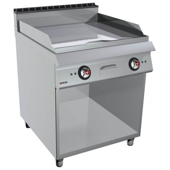 ELECTRIC FRY-TOP ON OPEN-FRONTED UNIT 800x900x900, OFFCAR