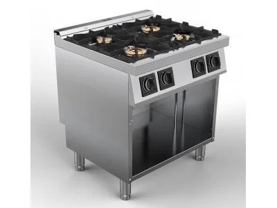 Котлон газов, четири горелки, отворена база 800х900х900, 29kW, Offcar