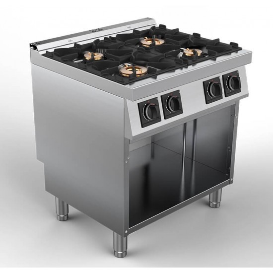 Котлон газов, четири горелки, отворена база 800х730х900, 36kW, Offcar M7CBG04C Котлон газов, четири горелки, отворена база 800х730х900, 36kW, Offcar M7CBG04C