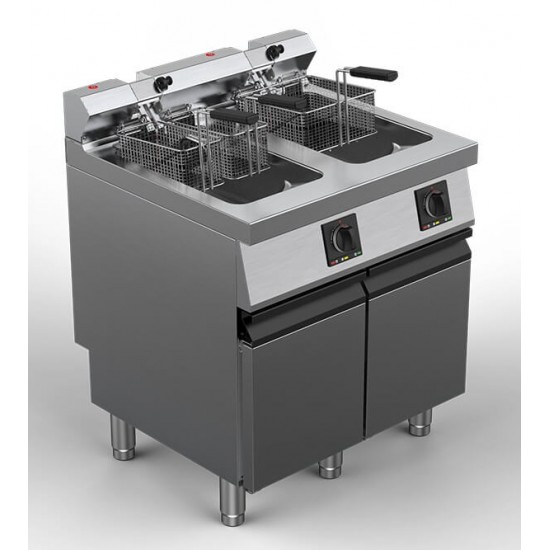 Електрически фритюрник 2x15 л. Y-образен резервоар, model M7FRE30Y Offcar Italy