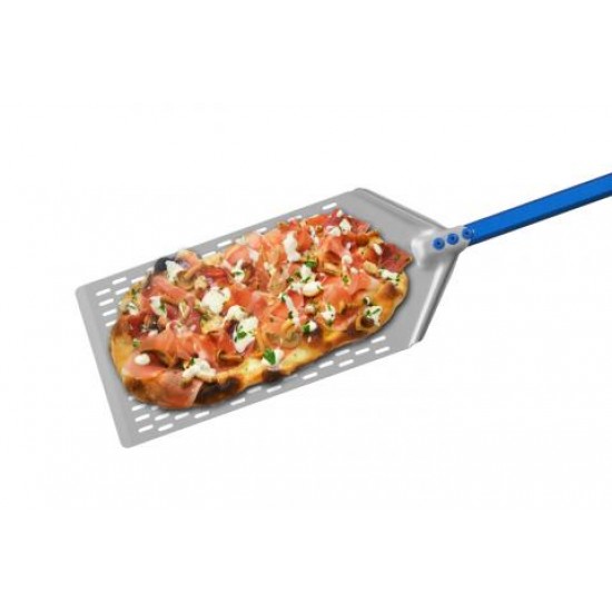 Perforated Pizza peel roman style 23 x 40 cm AM-2340F/120 Gi.Metal