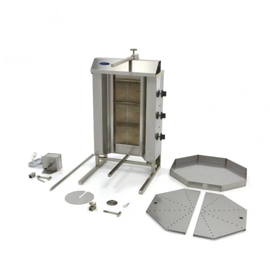 Дюнер газов  30кг. три горелки 09370225 - снимка 4