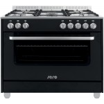 Печка с 5 газови котлона и ел. фурна Saro TS95C61LX Миниатюра 3