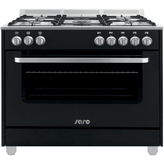 Печка с 5 газови котлона и ел. фурна Saro TS95C61LX Печка с 5 газови котлона и ел. фурна Saro TS95C61LX – снимка 3