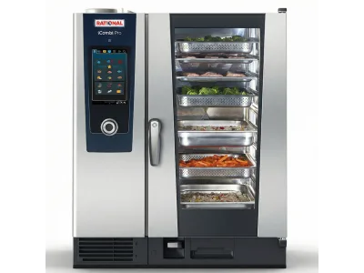 Rational iCombi Pro 10-1/1GN Електрически Конвектомат + iCareSystem AutoDose