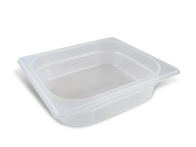 POLYPROPYLANE GASTRONORM PAN 1/2 100 MM