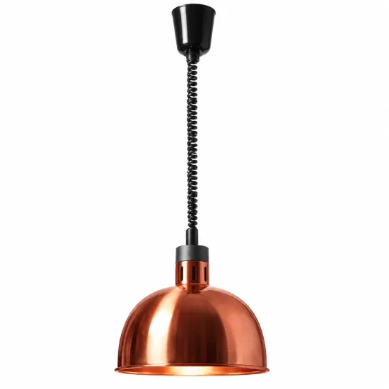 Лампа отоплителна, медна Ф29см., Fimar HLEEB/copper
