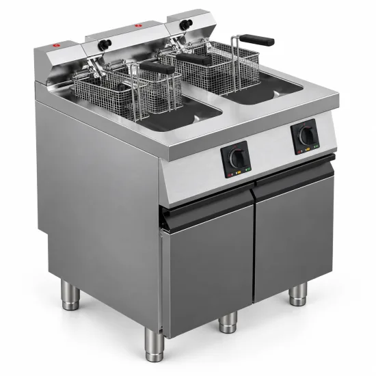 Електрически фритюрник 2x15 л. Y-образен резервоар, model M7FRE30Y Offcar Italy