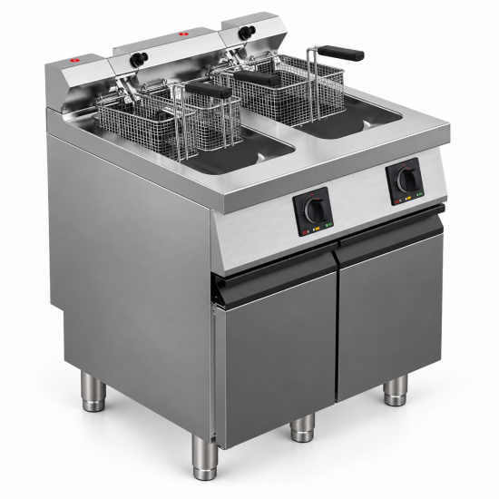 Електрически фритюрник 2x15 л. Y-образен резервоар, model M7FRE30Y Offcar Italy Електрически фритюрник 2x15 л. Y-образен резервоар, model M7FRE30Y Offcar Italy