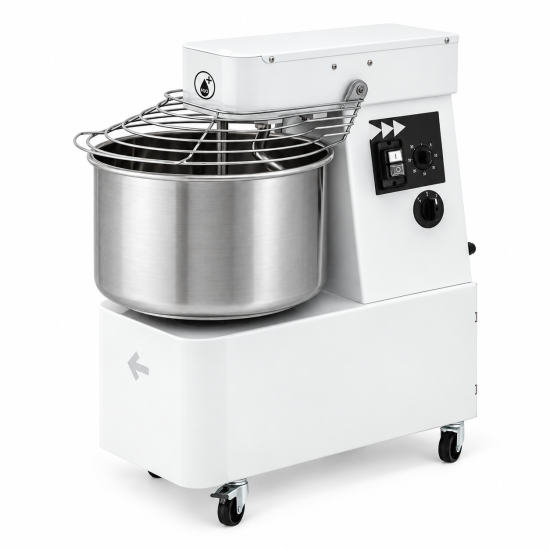 Тестомесачка 25 кг / 32 л, спирална, фиксирана, двускоростна IBT302V