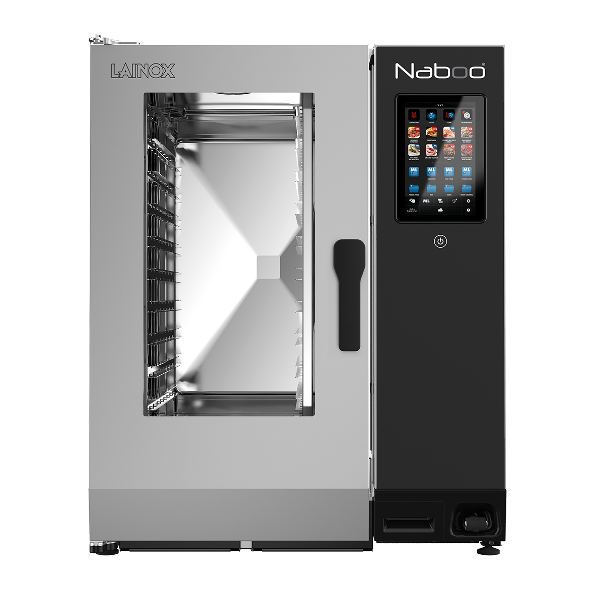 Ел. пароконвектомат  10х1/1GN NABOO BOOSTED NAE101B